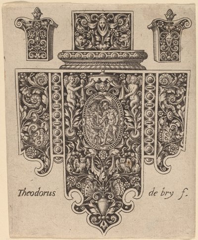 オーナメント 作： Theodor de Bry