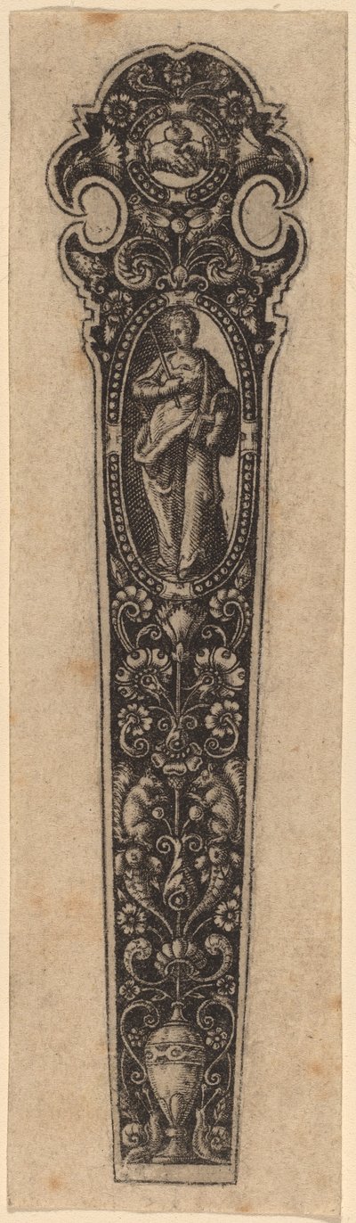 ナイフ柄飾り 作： Theodor de Bry