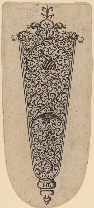 ナイフ柄飾り 作： Theodor de Bry