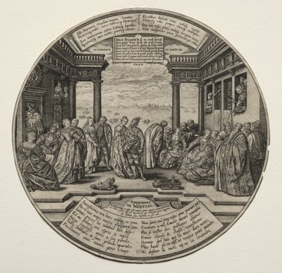 ベネチアン ボール 作： Theodor de Bry