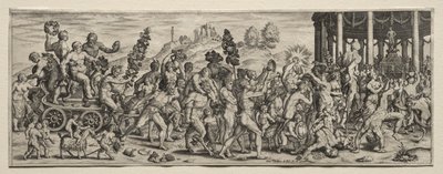 バッカスの勝利 作： Theodor de Bry