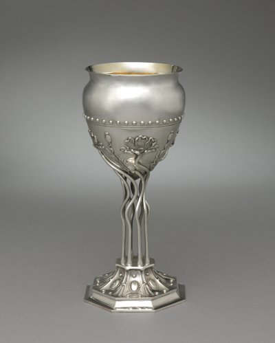 花瓶、1900年頃（銀 作： Theodore B. (firm of) Starr