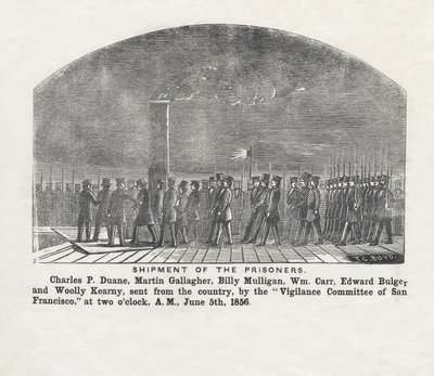 囚人の出荷、パブ。 1856 作： Theodore C. Boyd