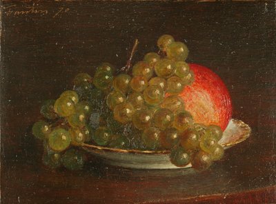 ブドウとリンゴ 作： Theodore Fantin Latour