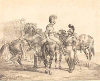 ライフガードのパーティー 作： Theodore Gericault