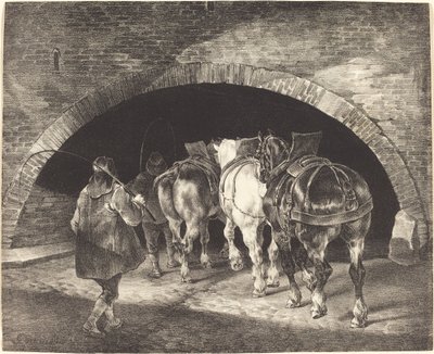 アデルフィ埠頭 作： Theodore Gericault