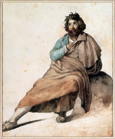 イタリアのモンタナード 作： Theodore Gericault