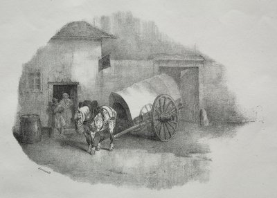 シルトからカート馬。 作： Theodore Gericault