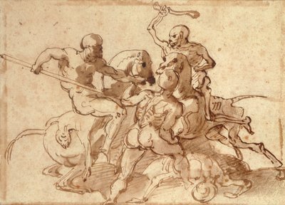 死との戦い 作： Theodore Gericault