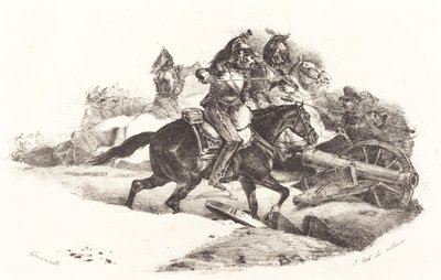 キュラシエの充電 作： Theodore Gericault