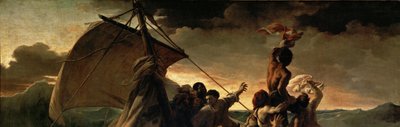 フランス語  Le Radeau de La Méduse メドゥーサの筏 作： セオドア・ジェリコー