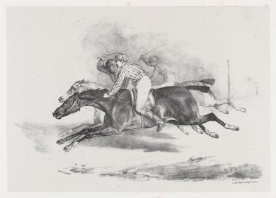 『ラ・コース』（レース） 作： Theodore Gericault