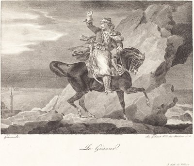 Le Giaour (異教徒) 作： Theodore Gericault