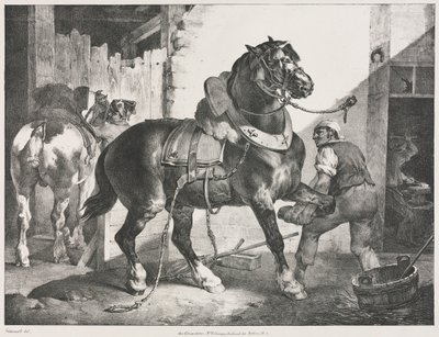 フランスの元帥。 作： Theodore Gericault