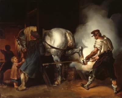 Maréchalferrant 作： Theodore Gericault