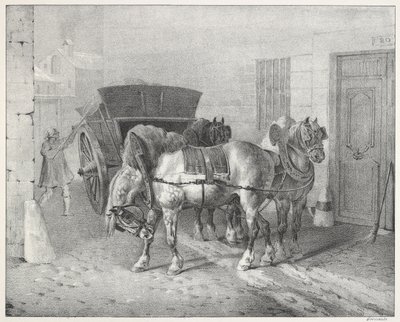 『レ・ブエ（街の清掃員たち）』 作： Theodore Gericault
