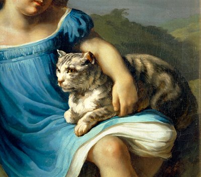 子供時代のルイーズ・ヴェルネ... 作： セオドア・ジェリコー