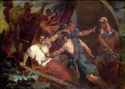 帆船の反乱 作： Theodore Gericault