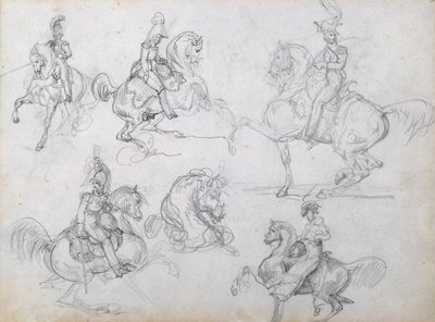 跳ね馬のライダー 作： Theodore Gericault