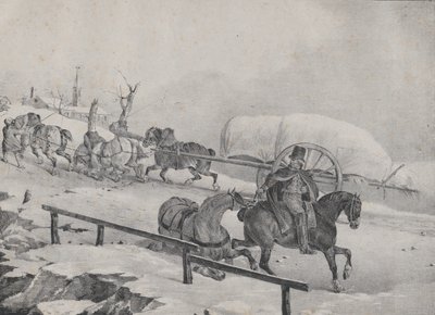 RoRo モンタン アン コート、1823 年。 作： Theodore Gericault