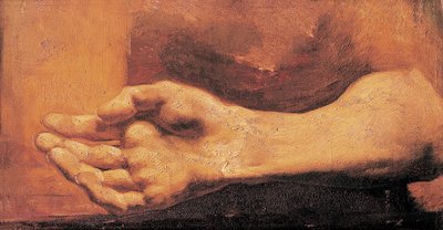 手と腕の研究 作： Theodore Gericault