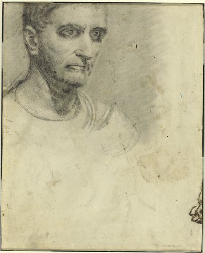 『ある男の研究』［裏面］ 作： Theodore Gericault