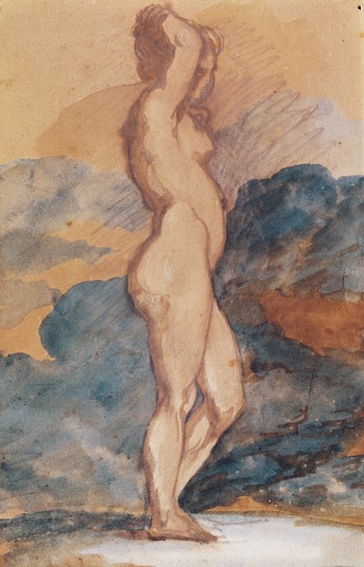 ヌード女性の研究 作： Theodore Gericault