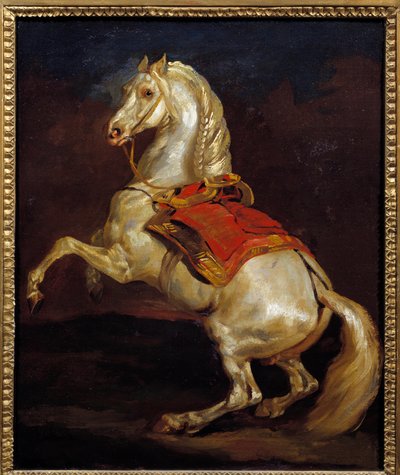 タメルランの馬テオドール・ジェリコー（1791-1824）の絵画 作： Theodore Gericault