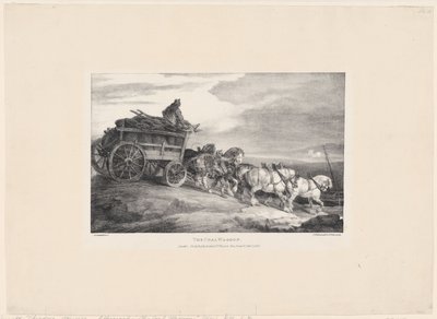 石炭運搬車 作： Theodore Gericault