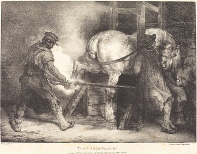 フレミッシュ・ファリアー 作： Theodore Gericault