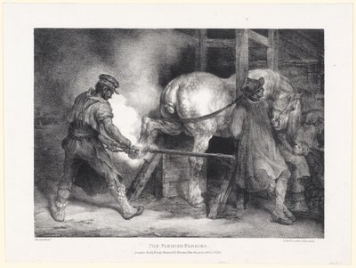 フランドルの蹄鉄師 作： Theodore Gericault