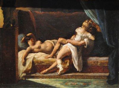 3人の恋人LAmouràtrois、1818-1820 作： Theodore Gericault