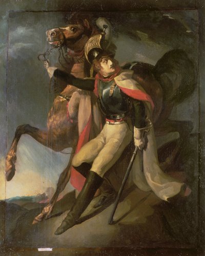 傷ついたキラシエ 作： Theodore Gericault