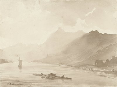 ライン川の顔 作： Theodore Gudin