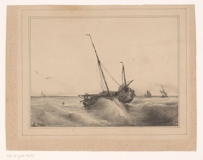 海景 作： Theodore Gudin