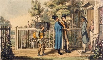 「Life of an Actor」のイラスト、パブ。 1825年。 作： Theodore Lane