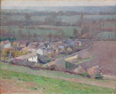 鳥瞰図 作： Theodore Robinson