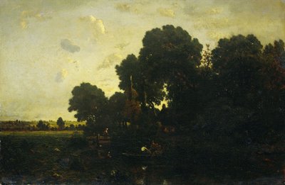  作： Theodore Rousseau