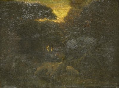 「狼の峡谷」 作： Theodore Rousseau