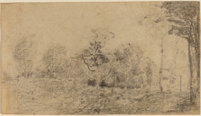 風景Ⅱ 作： Theodore Rousseau