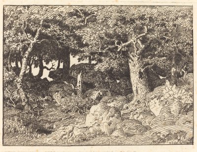 ロックオークス 作： Theodore Rousseau