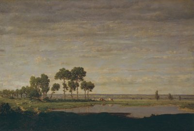 Kevät, lampi 作： Theodore Rousseau