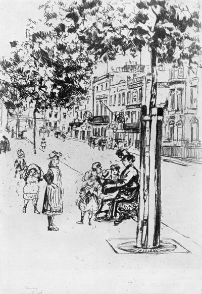 チェルシーチルドレン、1913年。 作： Theodore Roussel