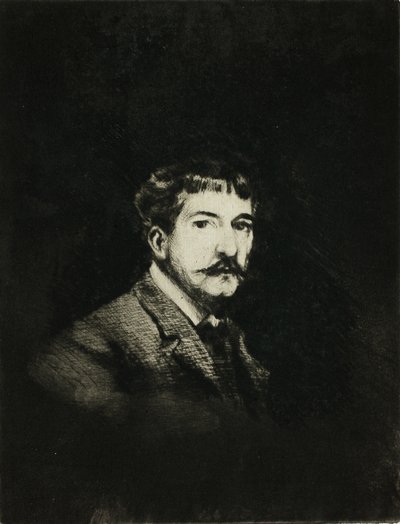 自分自身の肖像 作： Theodore Roussel
