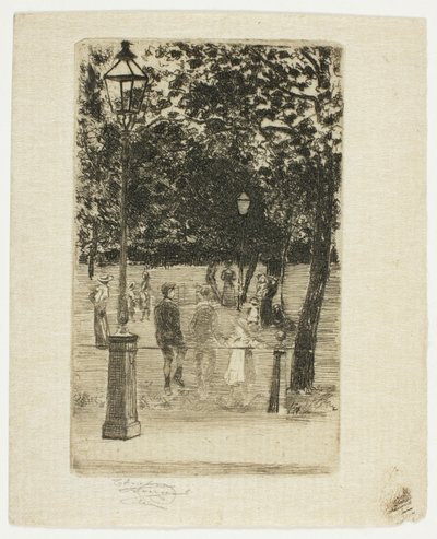 子供の時間、夏の夕べ、パーソンズ・グリーン 作： Theodore Roussel