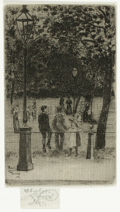 子供の時間、夏の夕べ、パーソンズ・グリーン 作： Theodore Roussel
