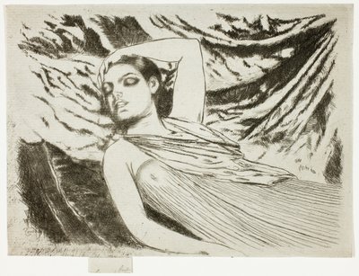 スリーピング モデルまたはスリーパー 作： Theodore Roussel