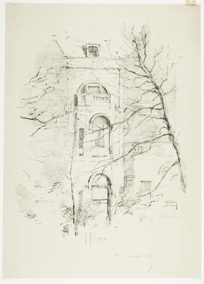 冬、グリーンパークの家 作： Theodore Roussel