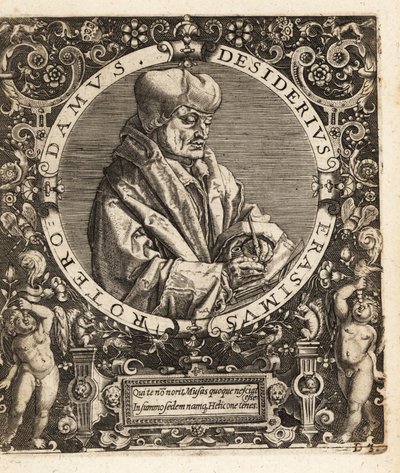 エラスムス・オブ・ロッテルダム 作： Theodore de Bry