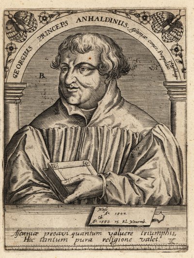 ジョージ3世、アンハルト＝デッサウの王子 作： Theodore de Bry